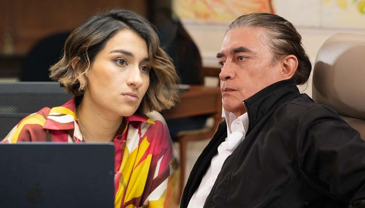 Laura Sarabia y Gustavo Bolívar. 