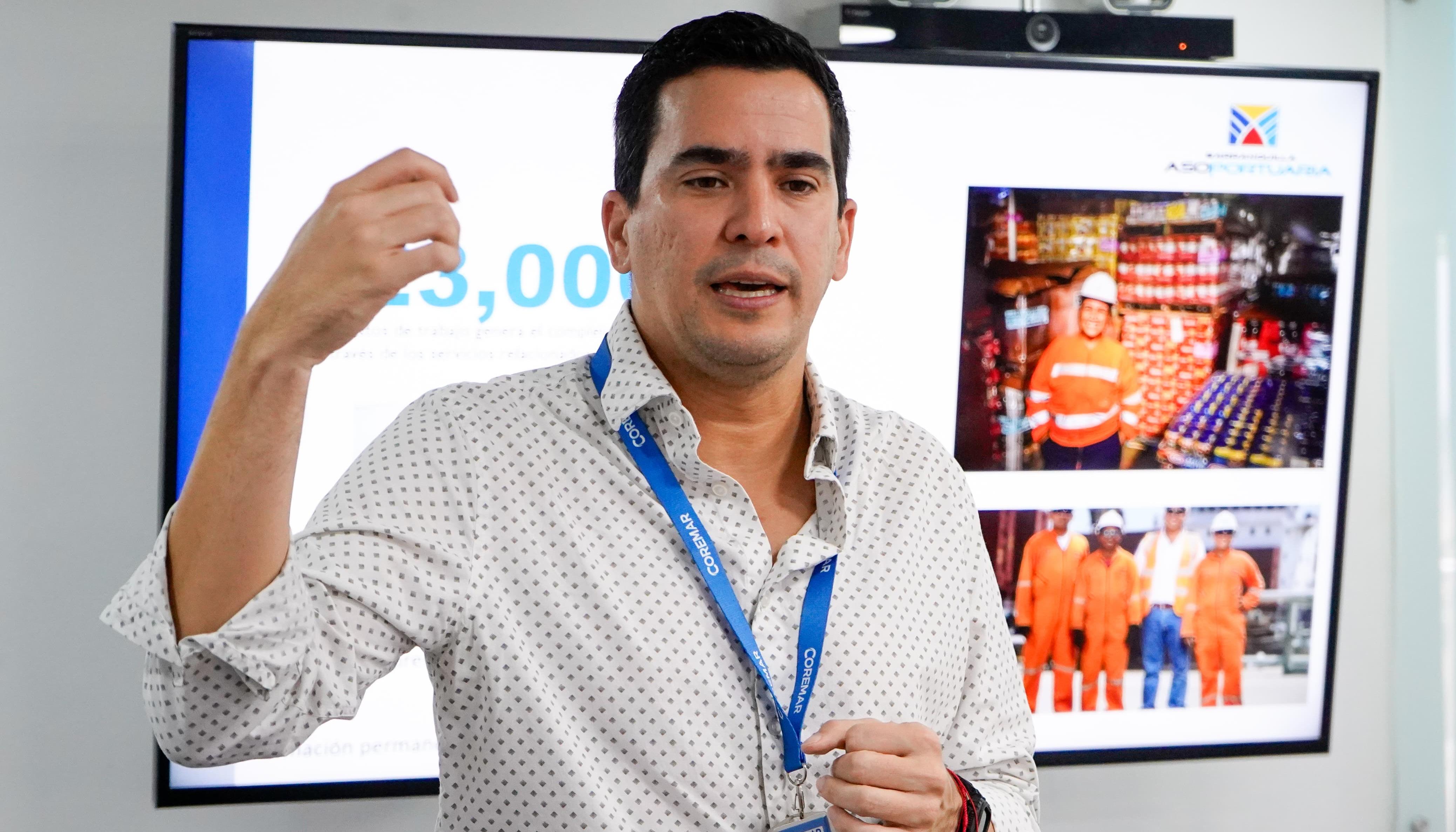 Lucas Ariza, director Ejecutivo de Asoportuaria.