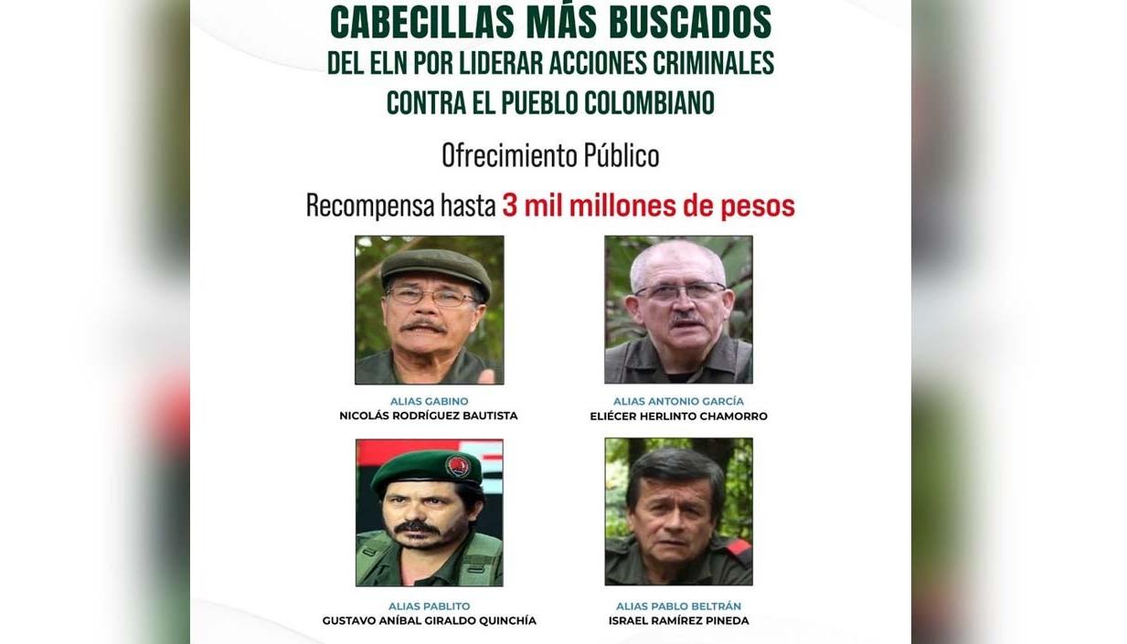 Los cuatro más buscados. 