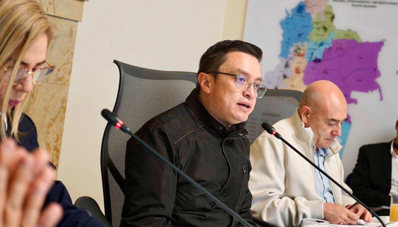 Gustavo García Figueroa, ministro del Interior encargado.