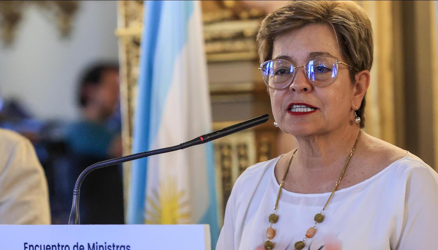  La ministra de Trabajo, Gloria Ramírez Ríos. 