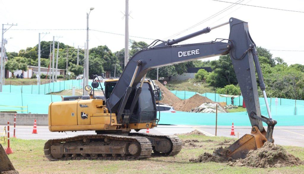 Obras en la Circunvalar de la Prosperidad.