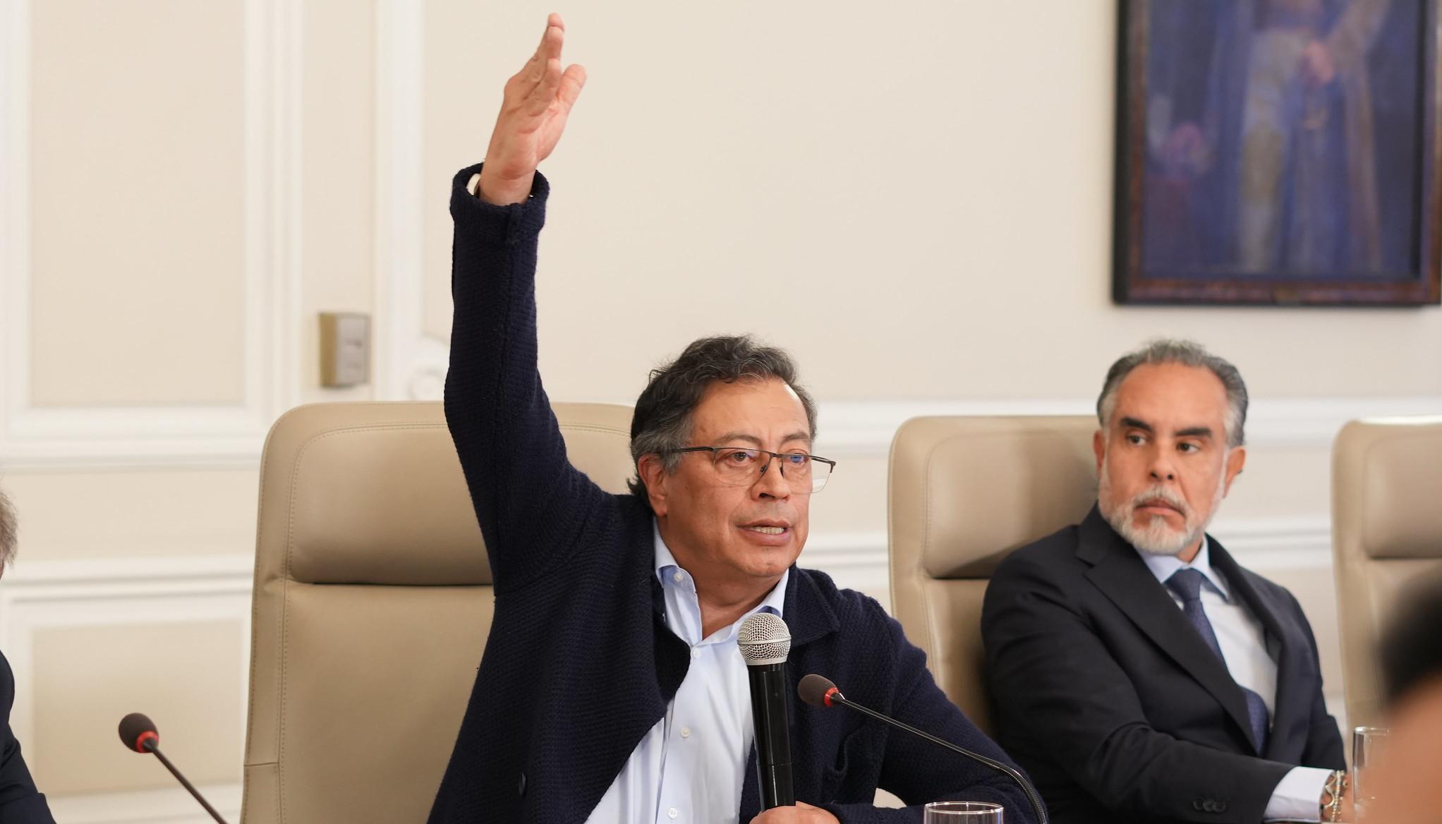 Gustavo Petro y Armando Benedetti.