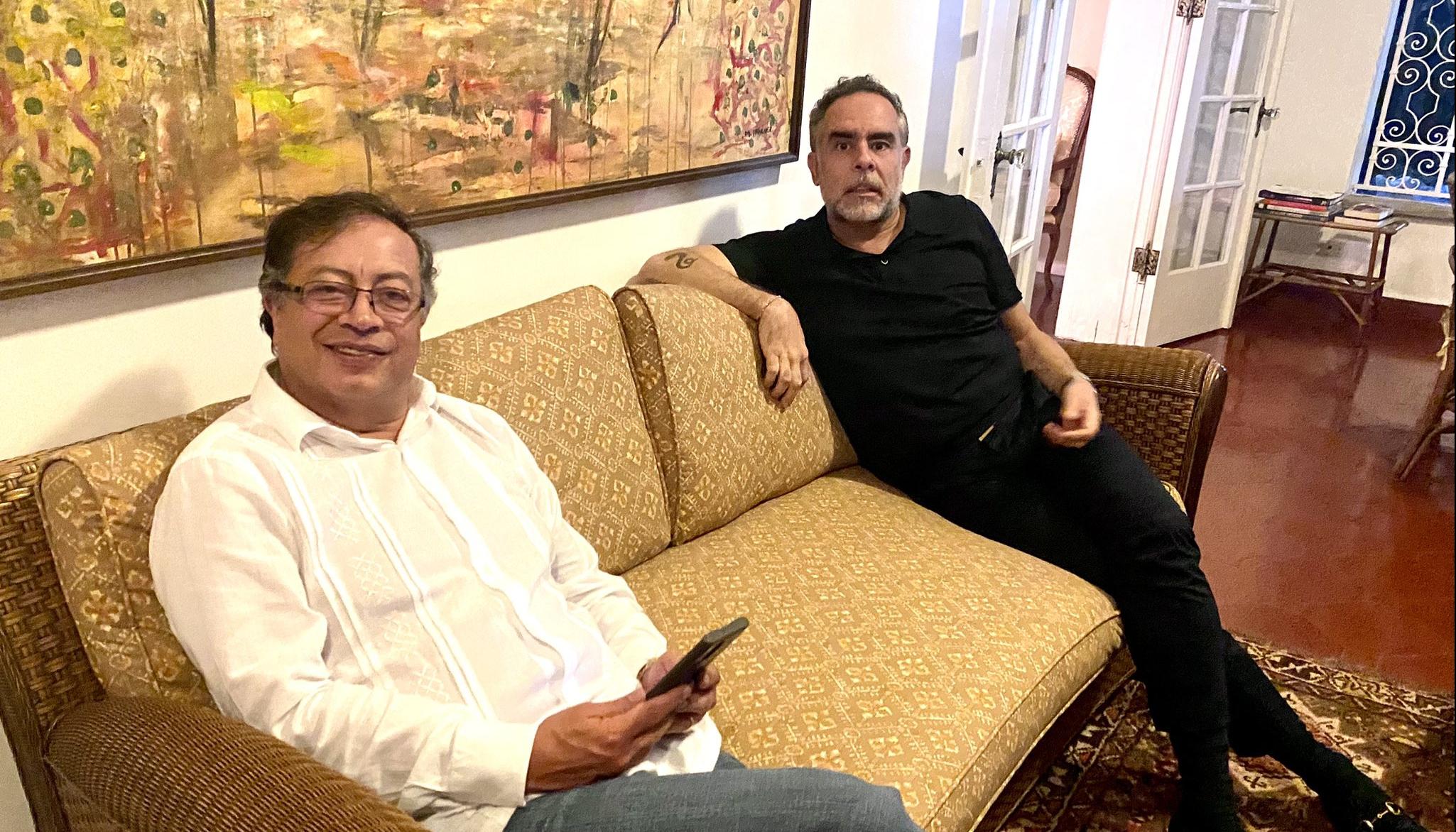 Gustavo Petro y Armando Benedetti.