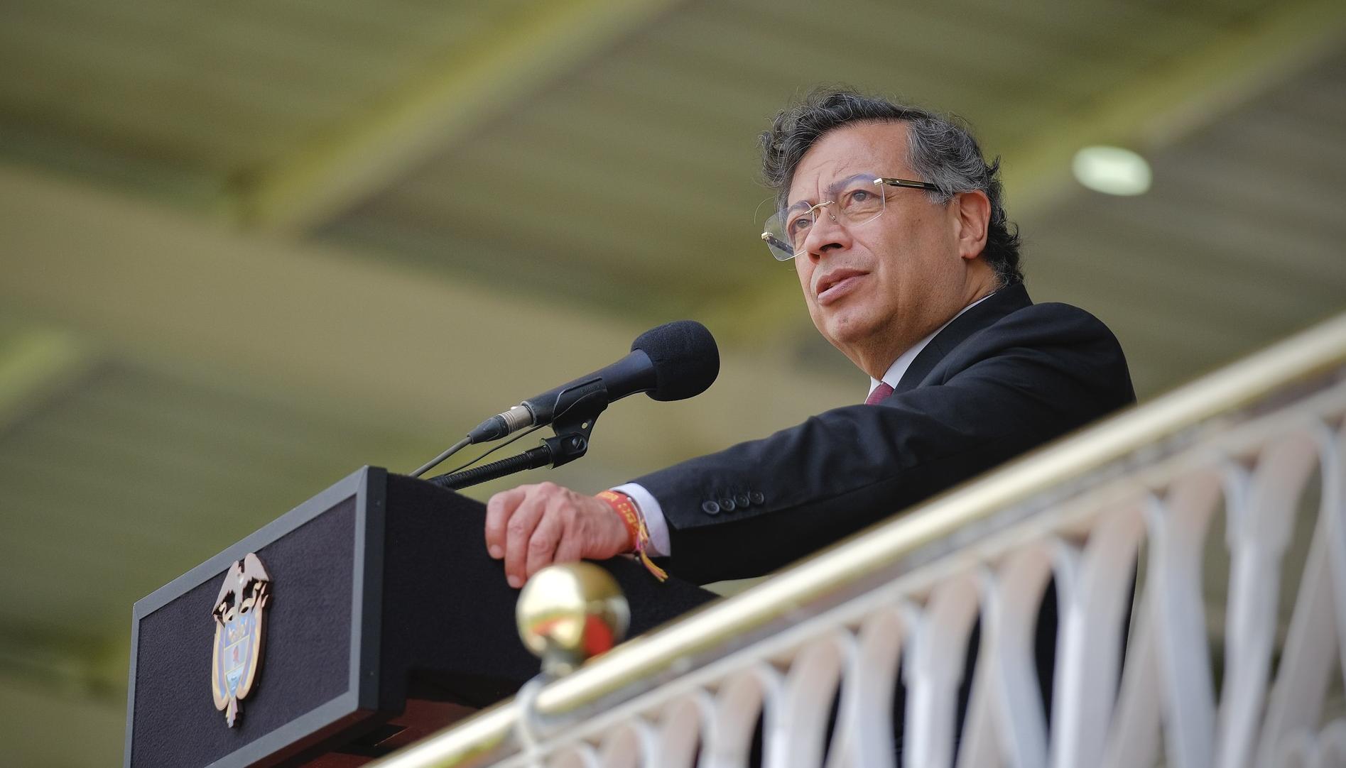 El Presidente Gustavo Petro.