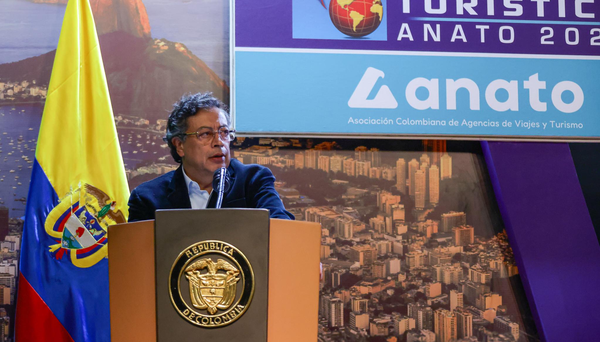 El Presidente Gustavo Petro.