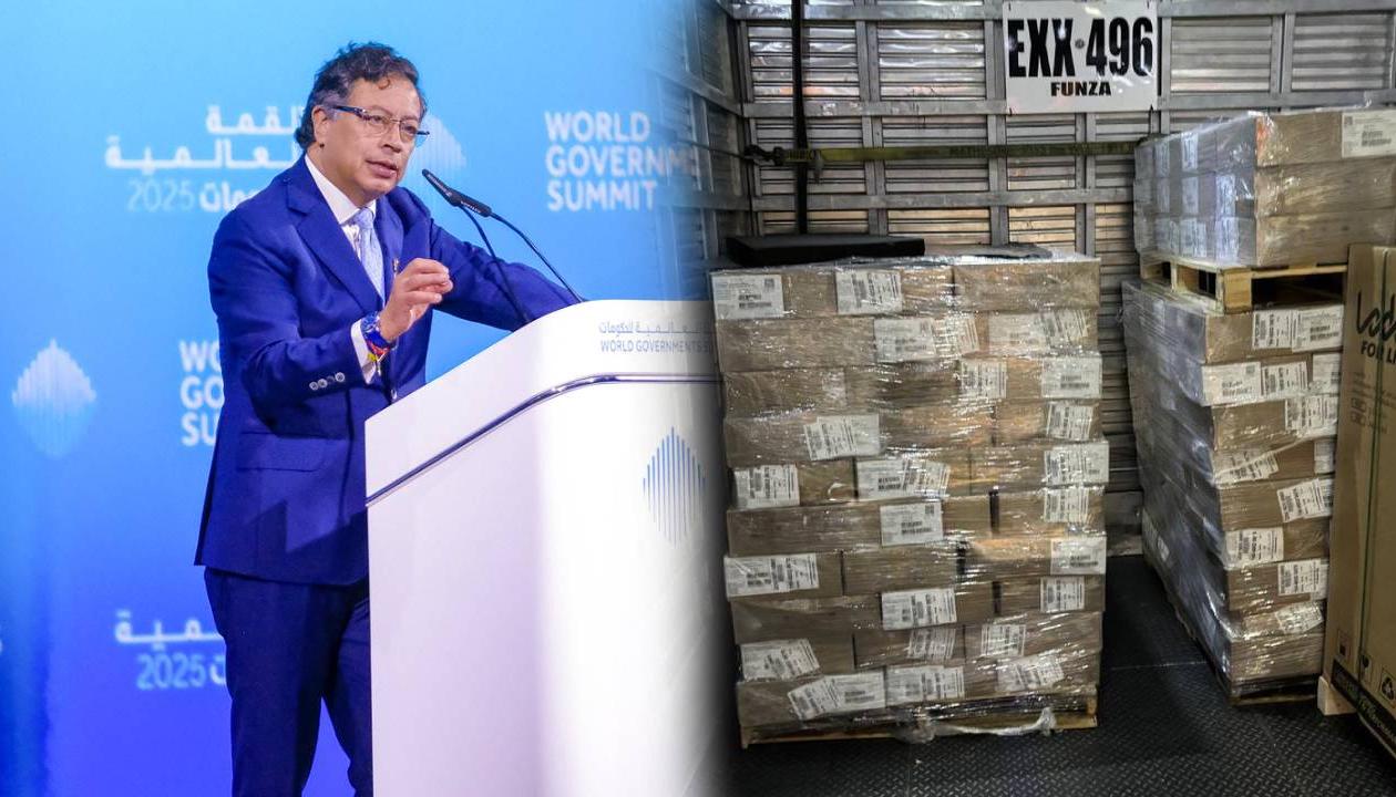 El Presidente Gustavo Petro.