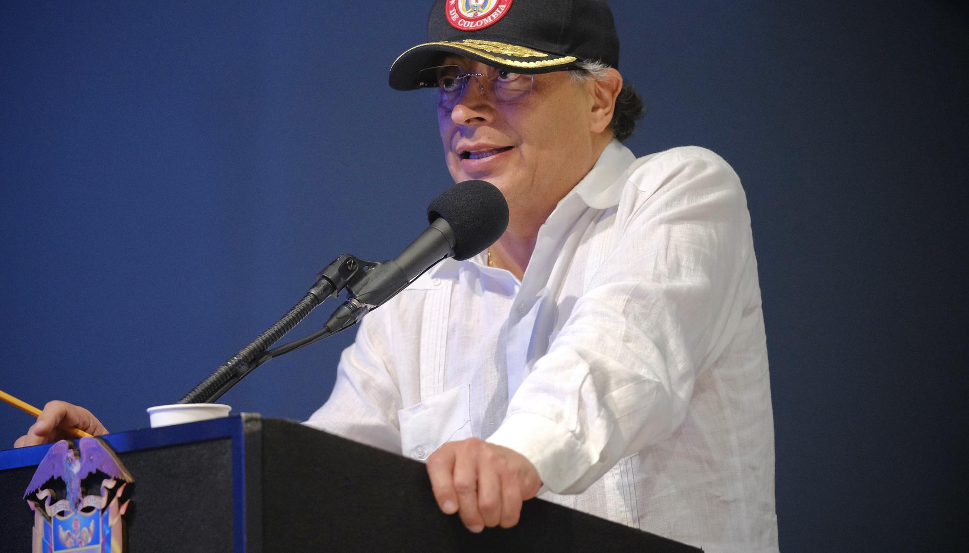 El Presidente Gustavo Petro.