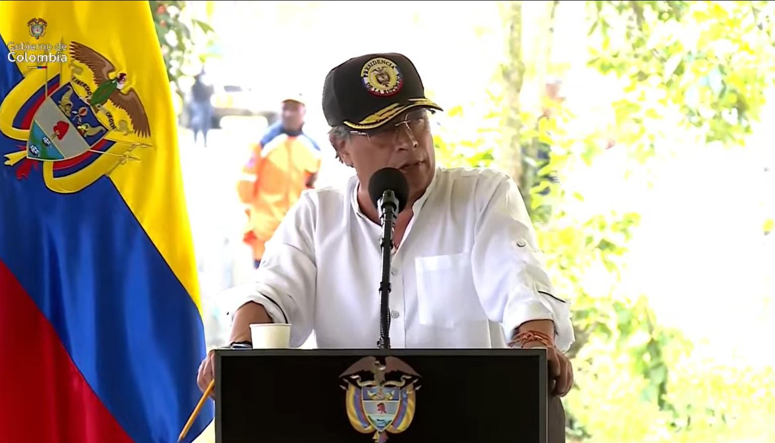 El Presidente Gustavo Petro.