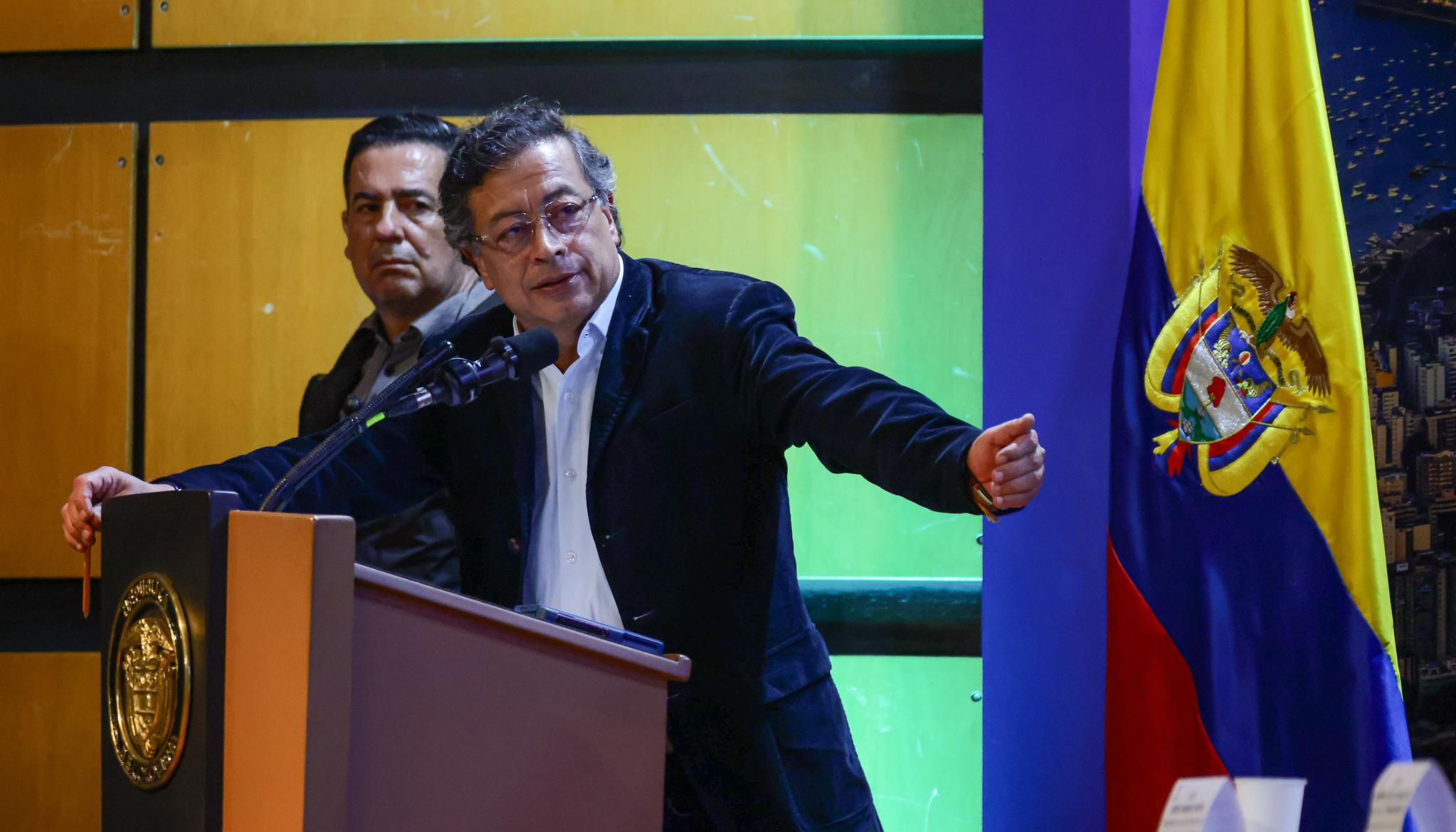 El Presidente Gustavo Petro.