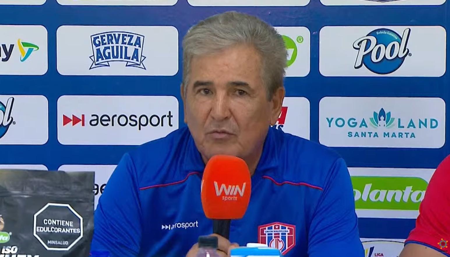 Jorge Luis Pinto, técnico del Unión Magdalena.