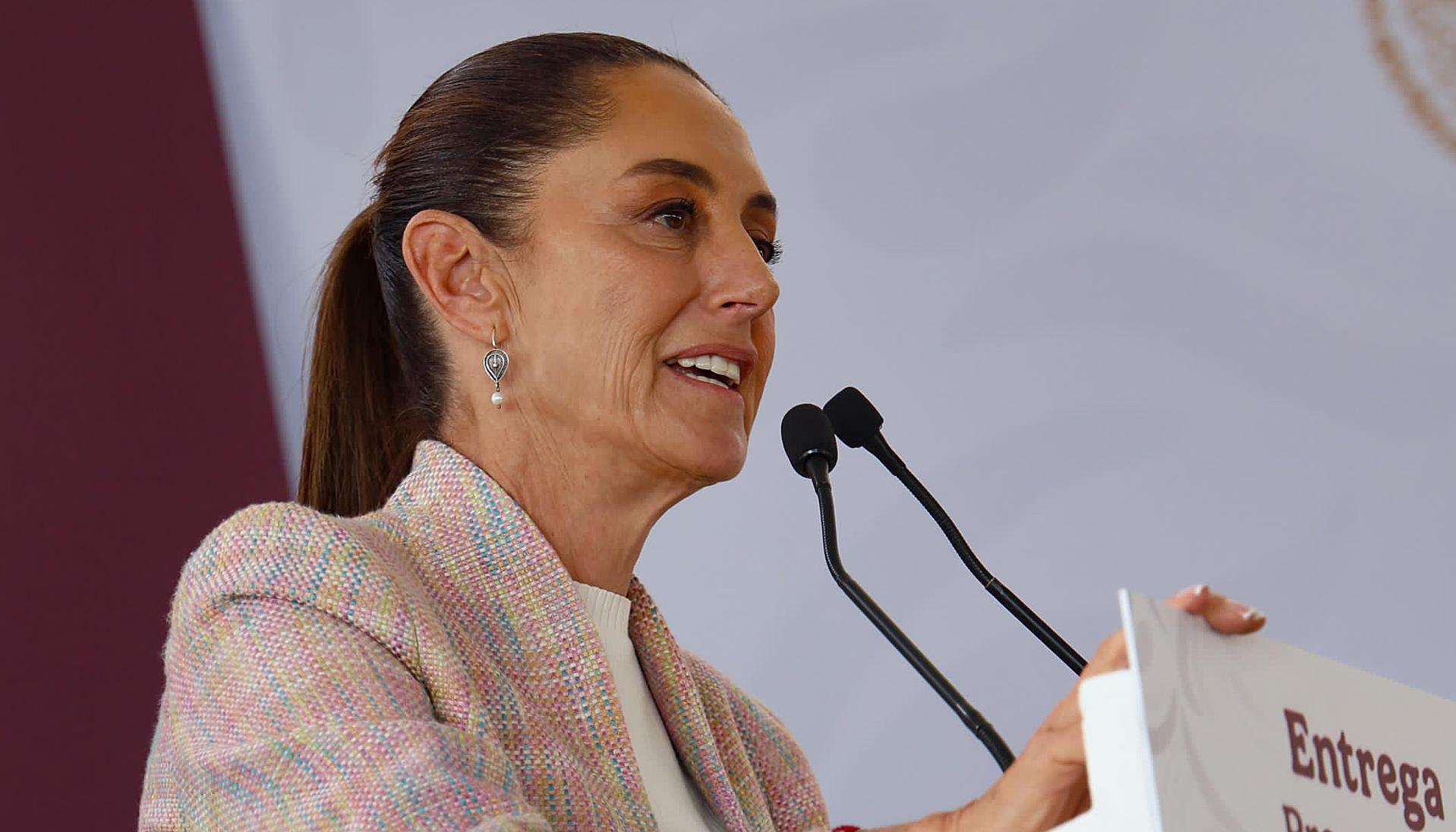 La presidenta de México, Claudia Sheinbaum. 