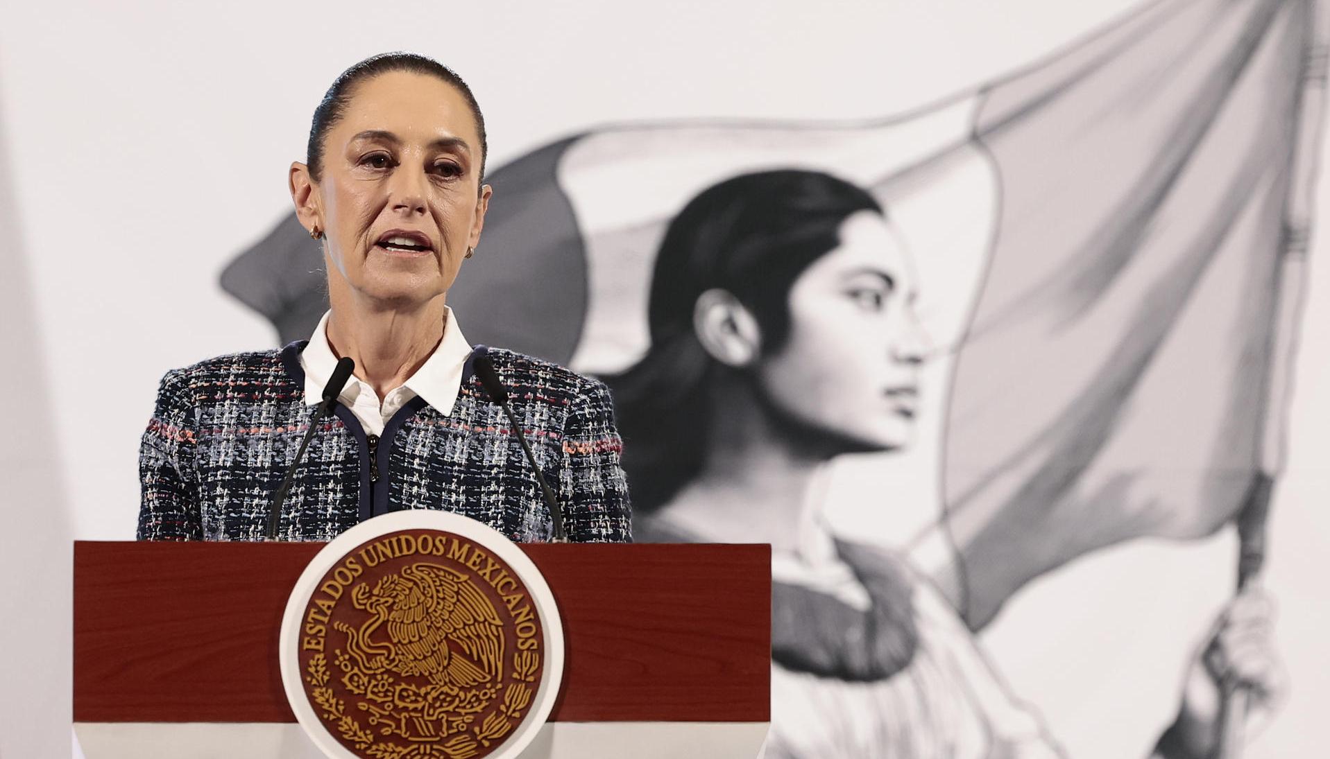 La presidenta de México, Claudia Sheinbaum. 