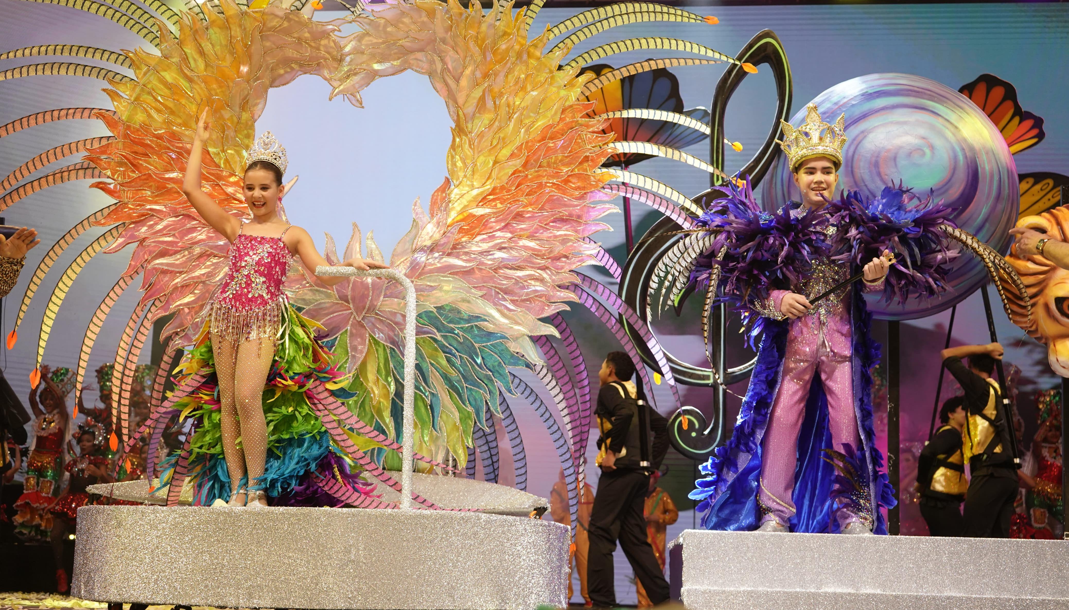 Victoria Ceballos y Samuel Bermúdez.