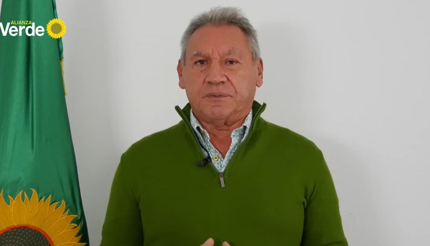 Rodrigo Romero, copresidente y vocero del Partido Alianza Verde.