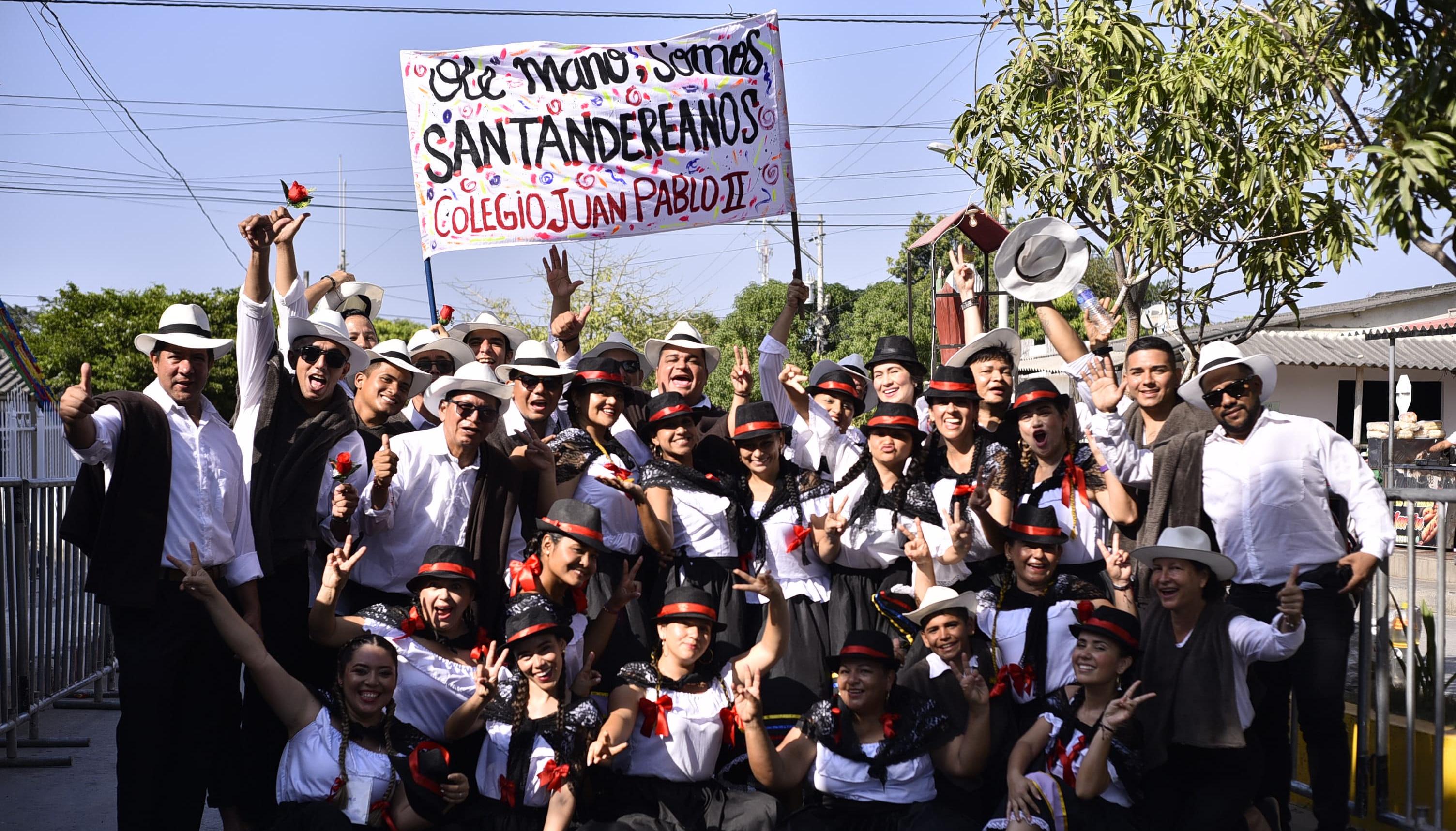 Grupo folclórico de Santander.