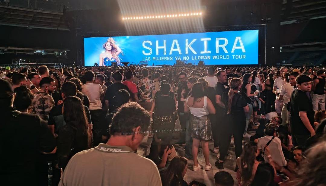 Segunda noche de concierto de Shakira, en Barranquilla.