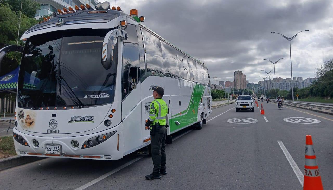 Controles en las vías. 