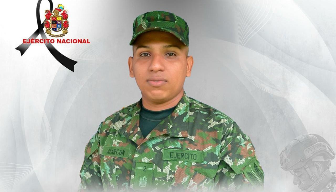 El soldado profesional Nader Alarcón Babilonia.