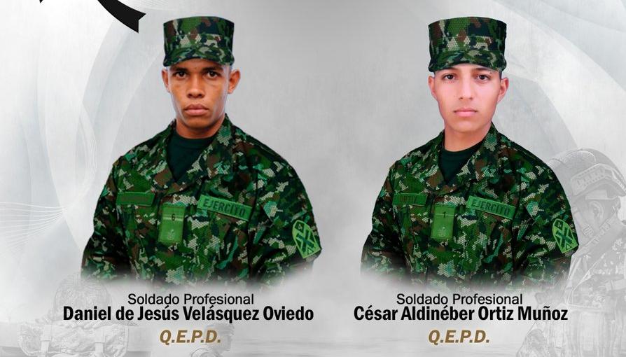 Los soldados muertos.