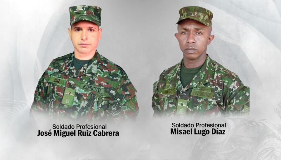 José Miguel Ruiz Cabrera y Misael Lugo Diaz.