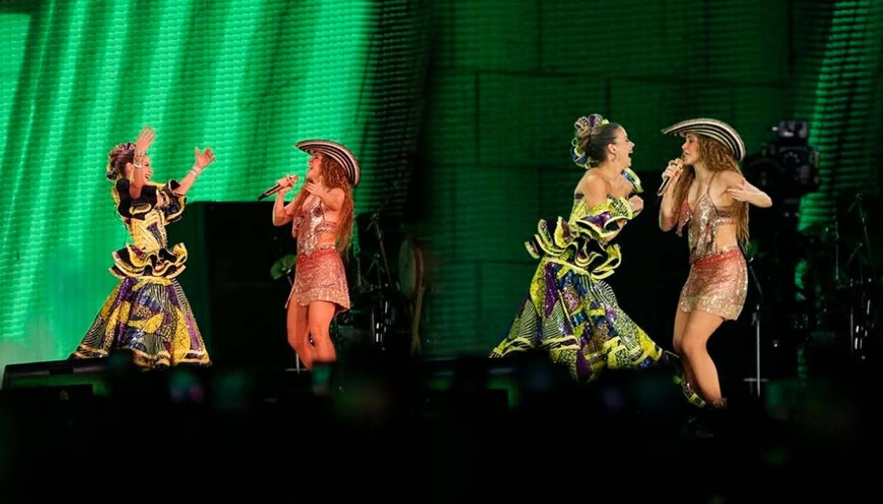 La Reina Tatiana y Shakira.