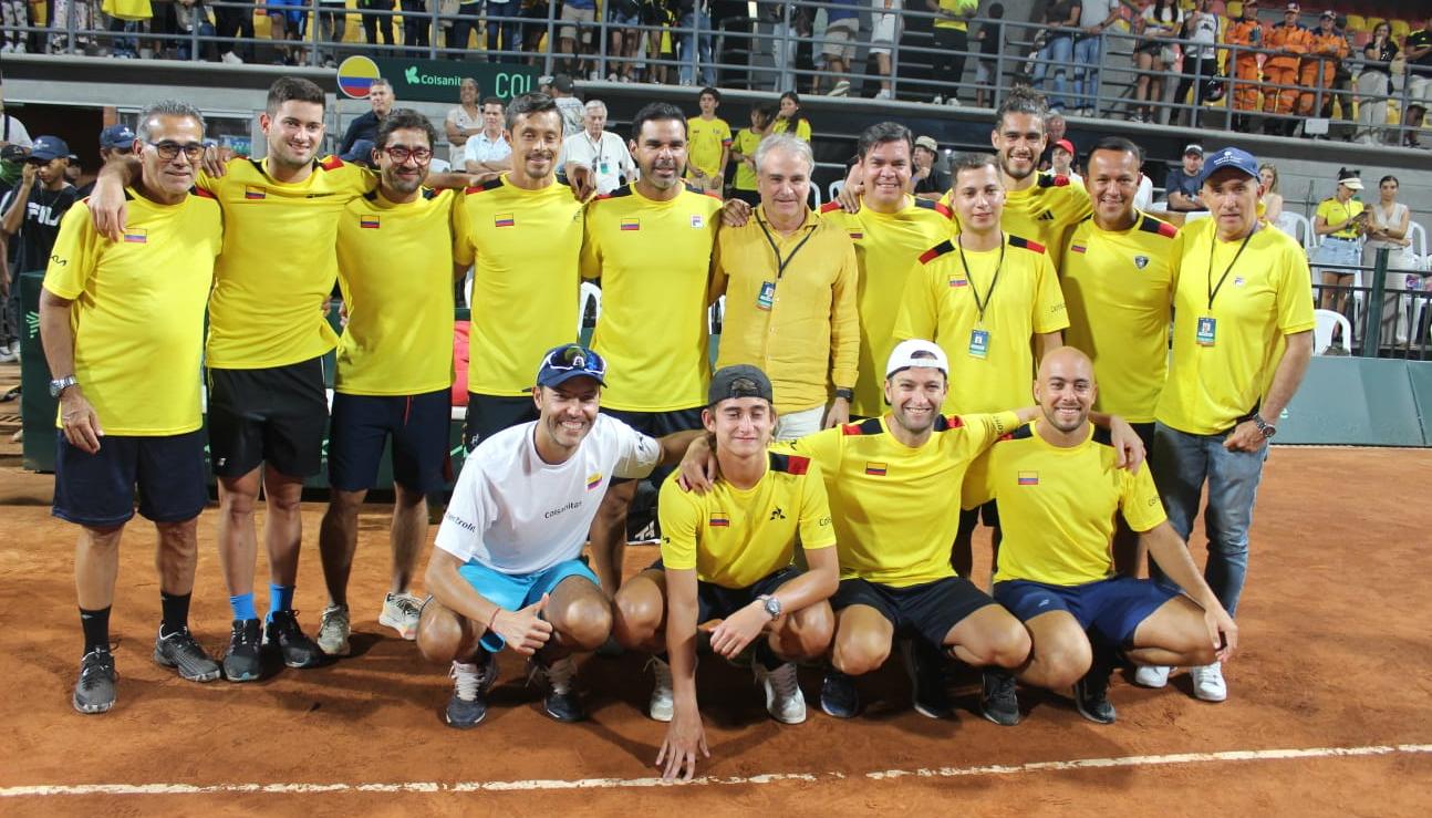 Equipo colombiano de Copa Davis. 