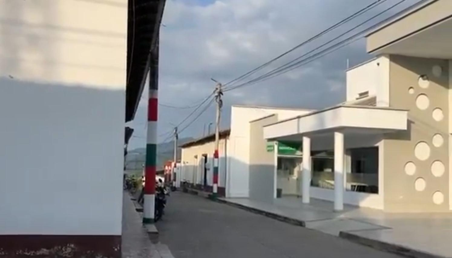 Zona del ataque en Teorama, Norte de Santander.