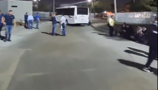 Imagen del bloqueo.