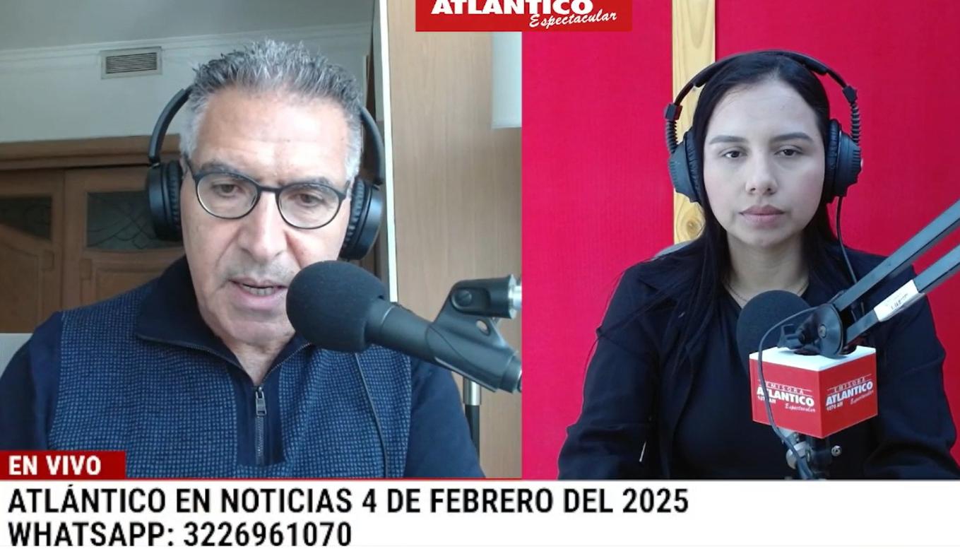 Transmisión de Atlántico en Noticias.