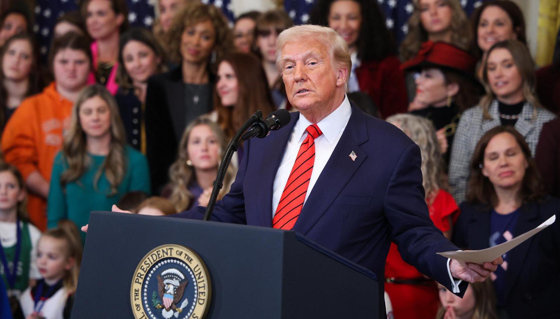 Donald Trump, presidente de Estados Unidos.