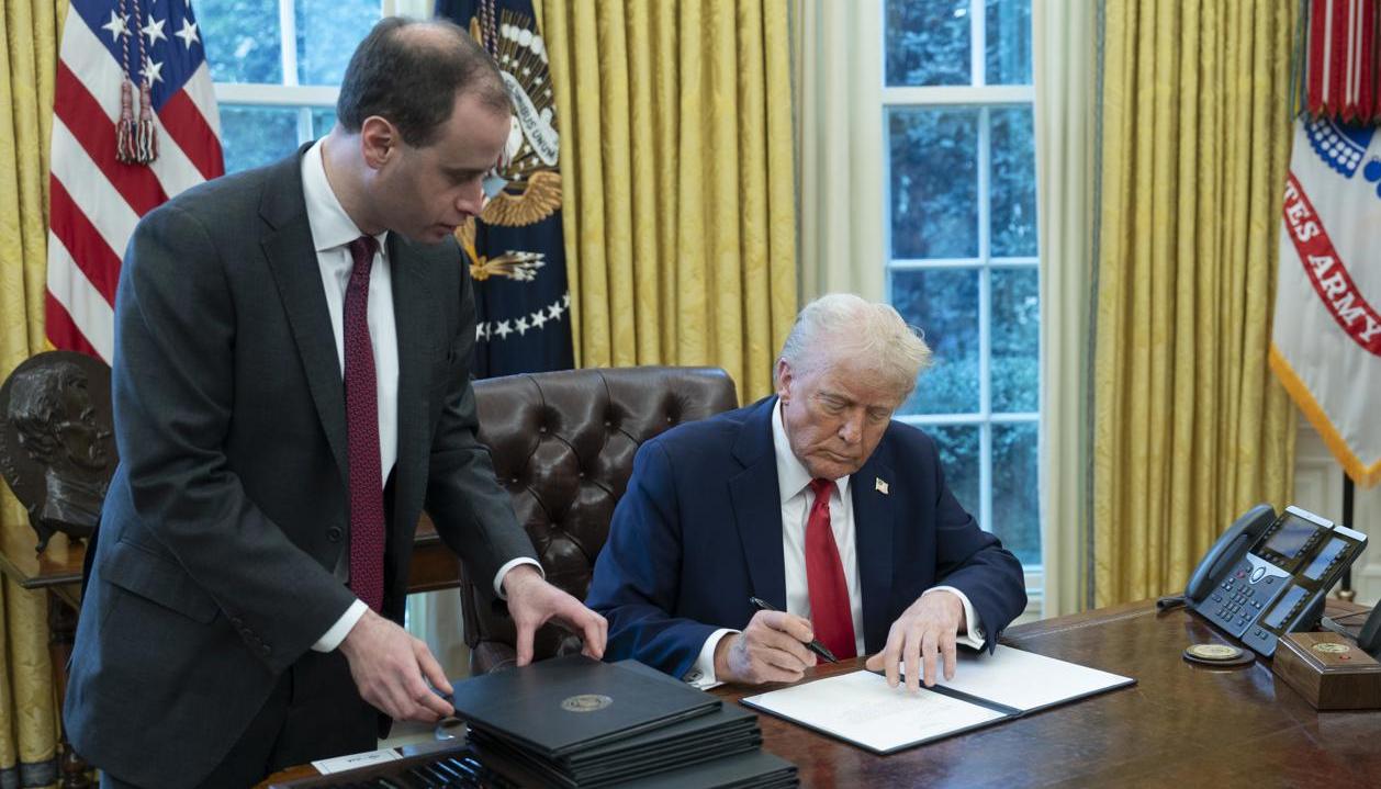 El Presidente de Estados Unidos, Donald Trump.