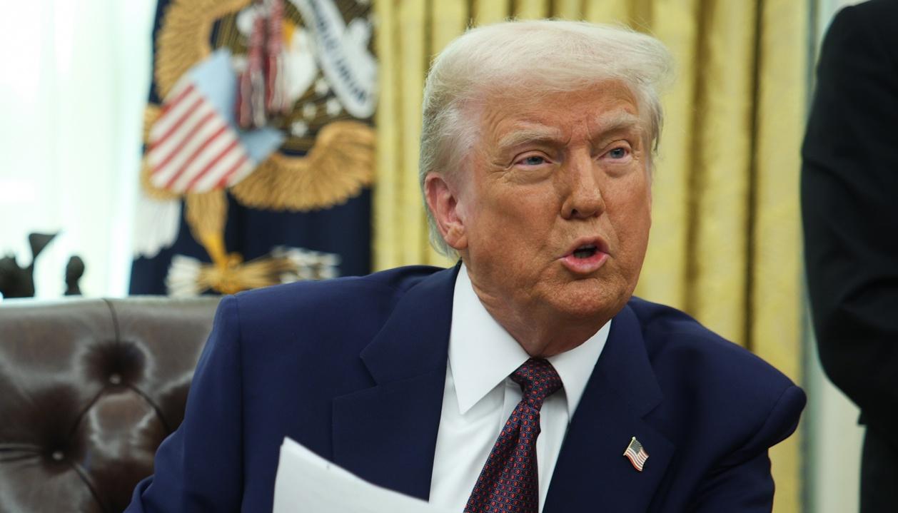 El presidente de Estados Unidos, Donald Trump.