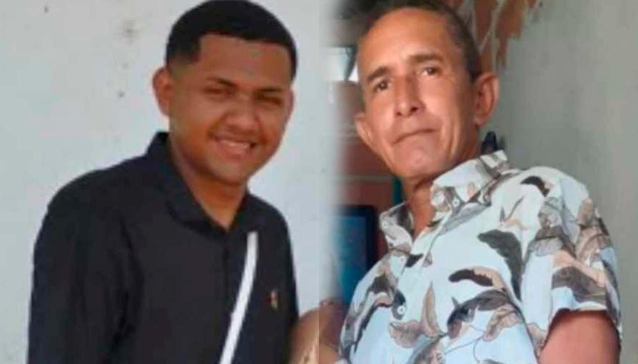 Las dos víctimas mortales.