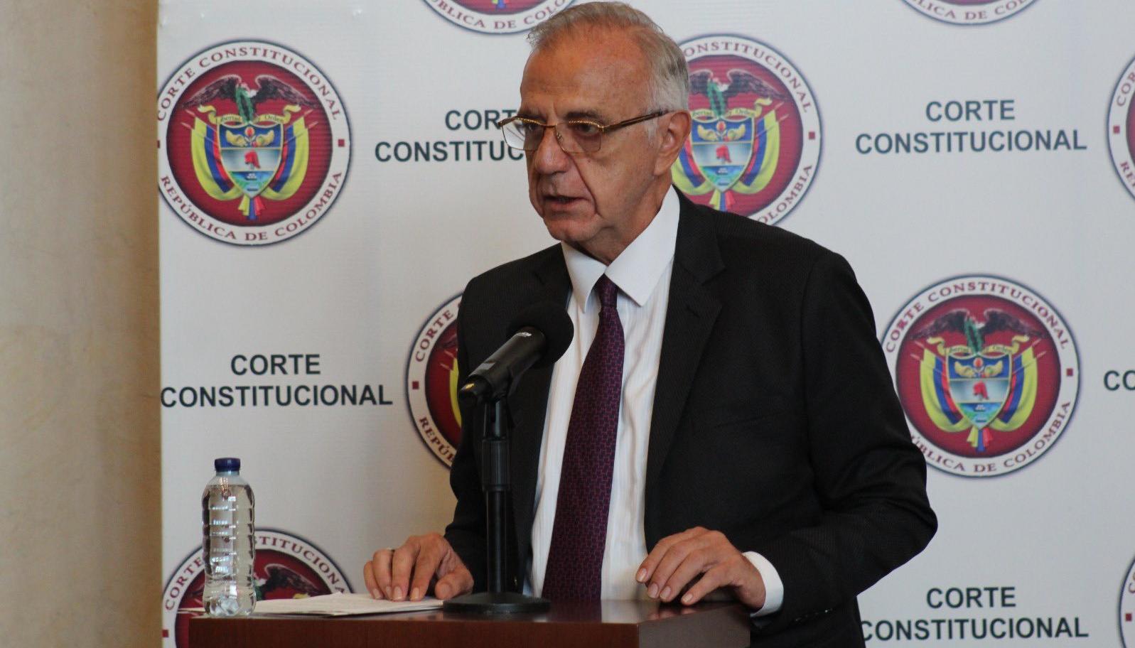 El Ministro de Defensa, Iván Velásquez.