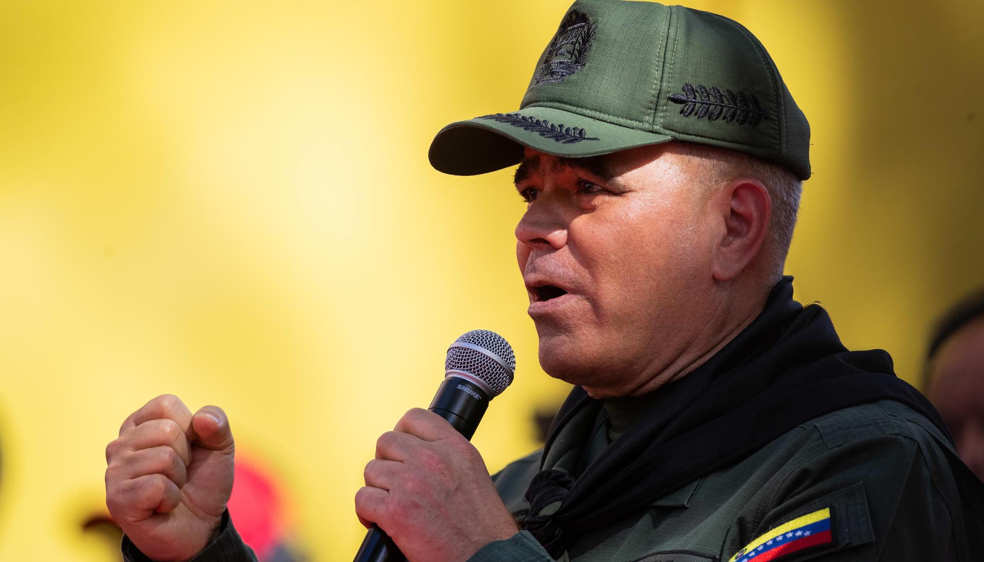 Vladimir Padrino López, ministro de Defensa de Venezuela. 