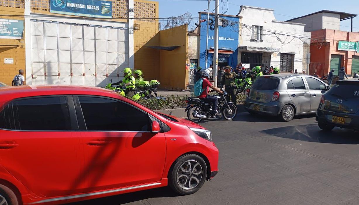 Lugar del accidente.