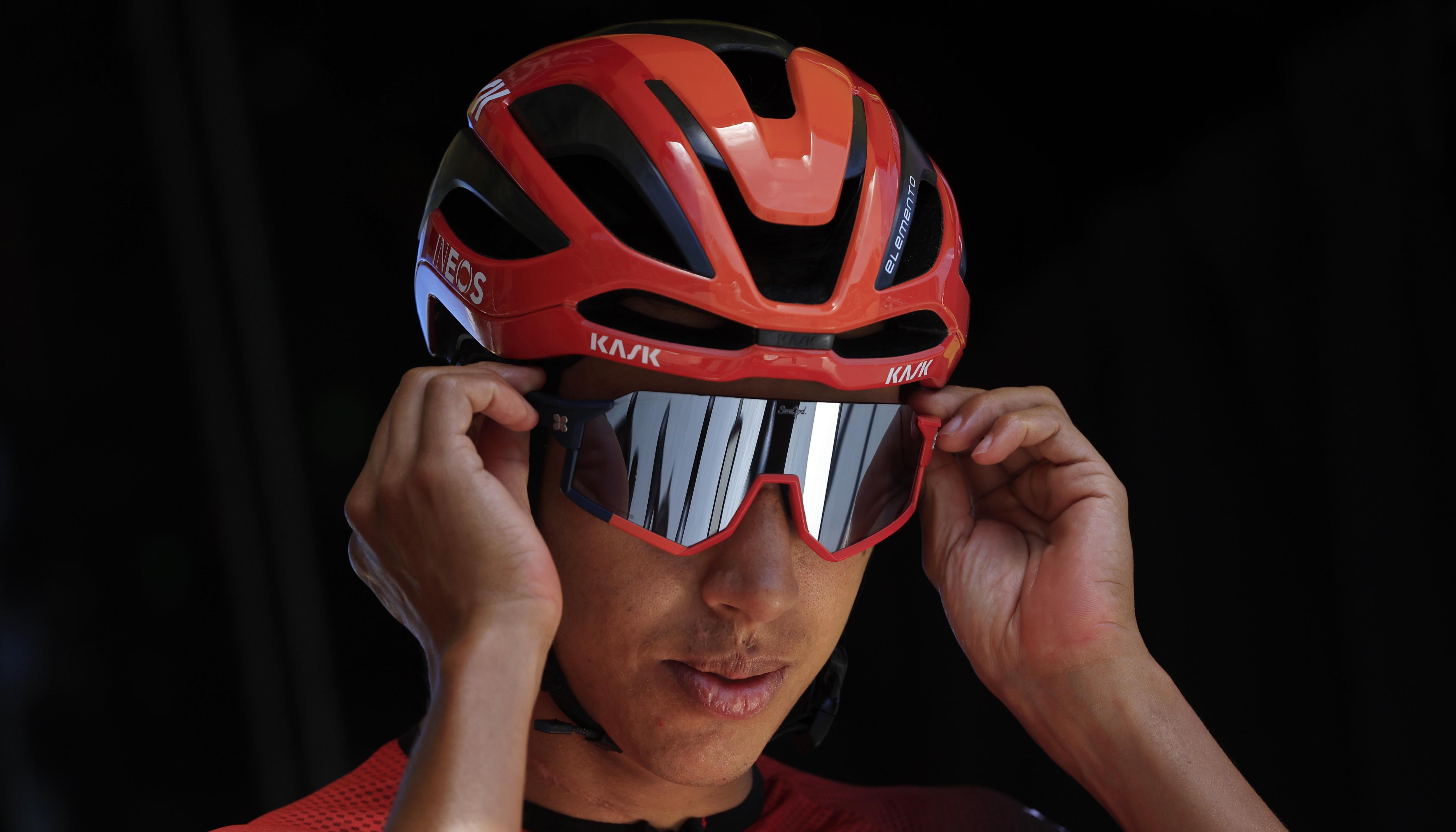 Egan Bernal, corredor colombiano del Ineos Grenadiers.