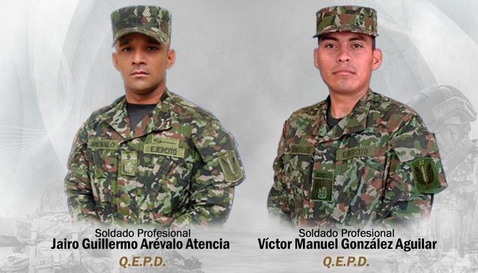 Soldados asesinados.