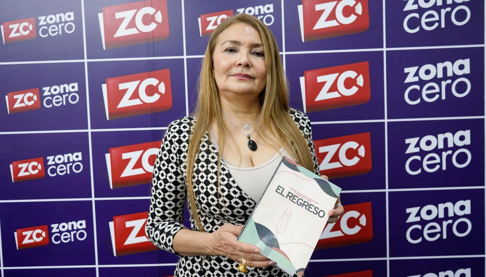 Jackelin Olivero Álvarez, en las instalaciones de Zona Cero.