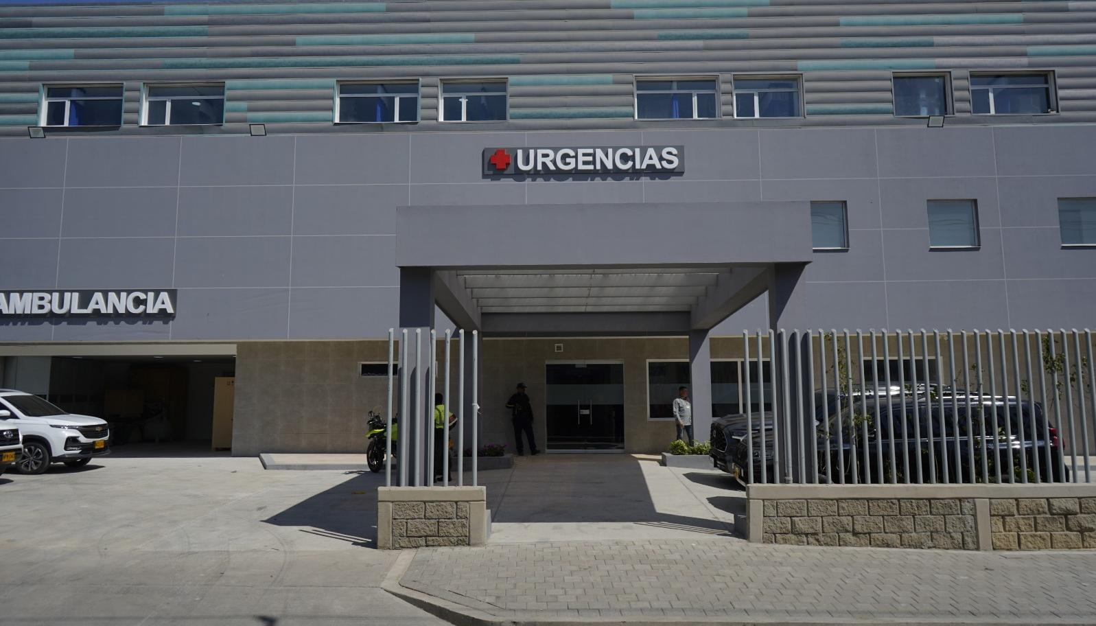 Fachada del Nuevo Hospital Barranquilla, en donde fueron llevadas las víctimas. 