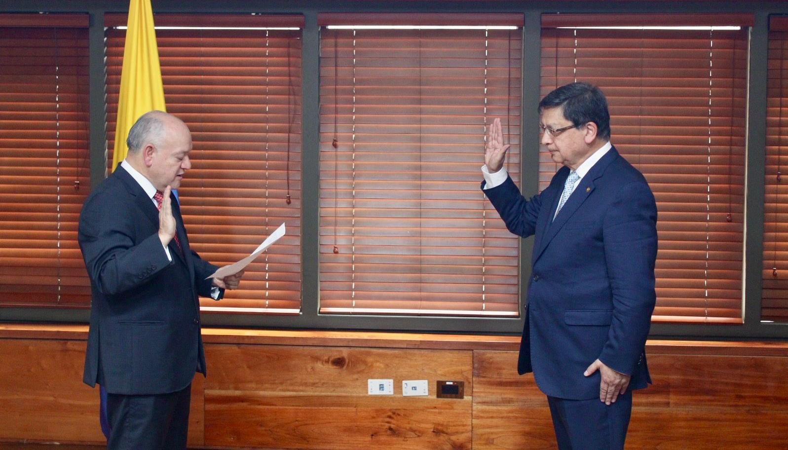 Jorge Ibáñez Najar, elegido presidente de la Corte Constitucional.