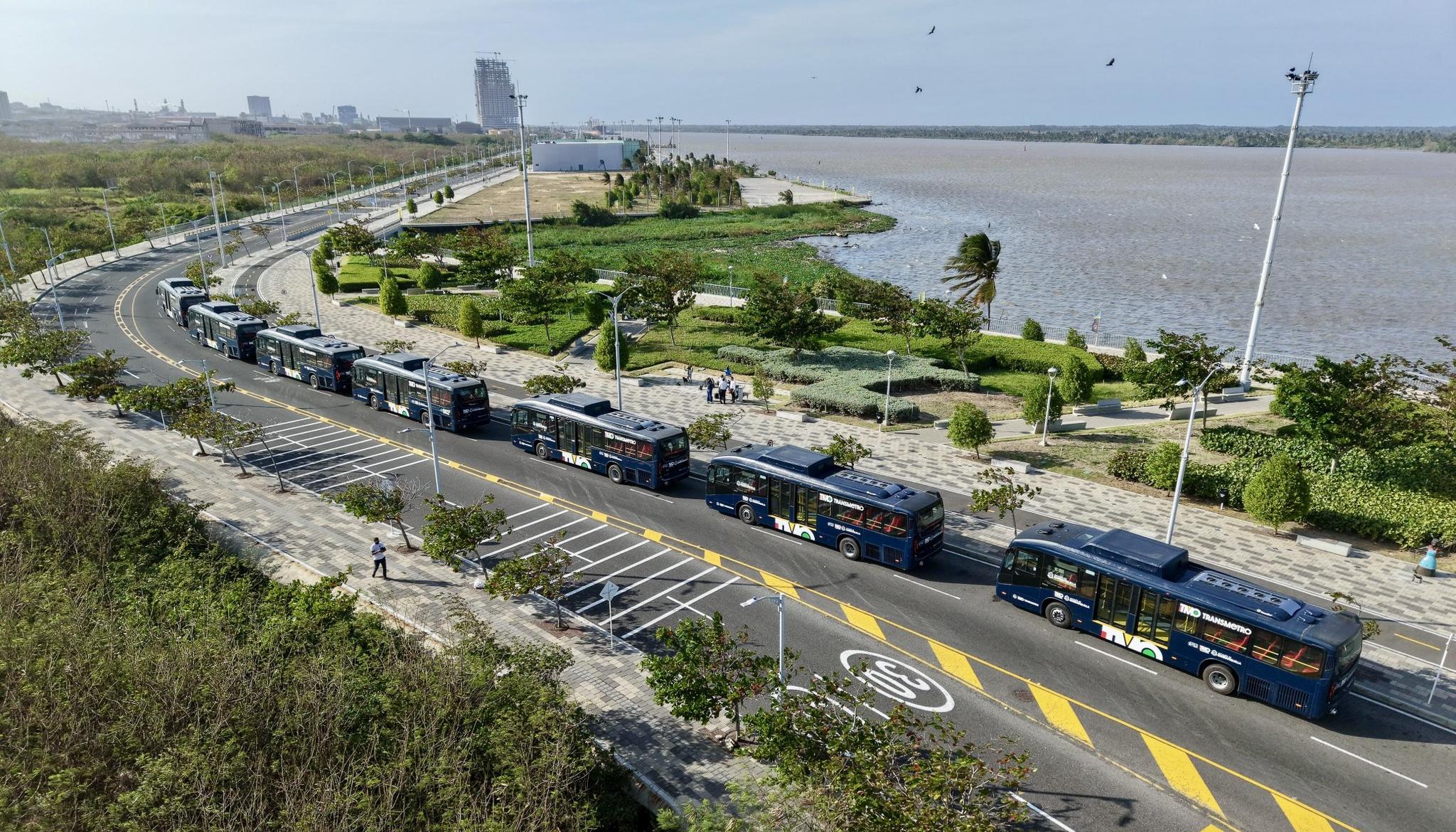 Nuevos vehículos para Transmetro.