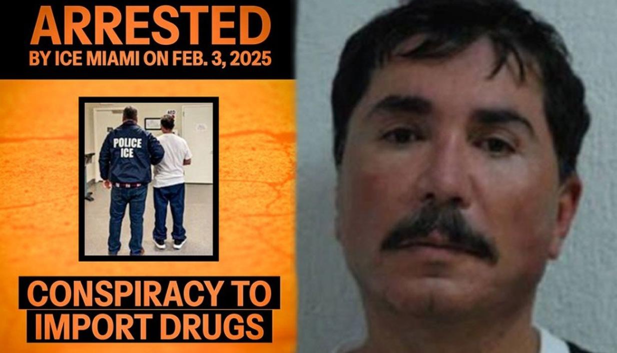 Ever Villafañe, recapturado en Miami. 