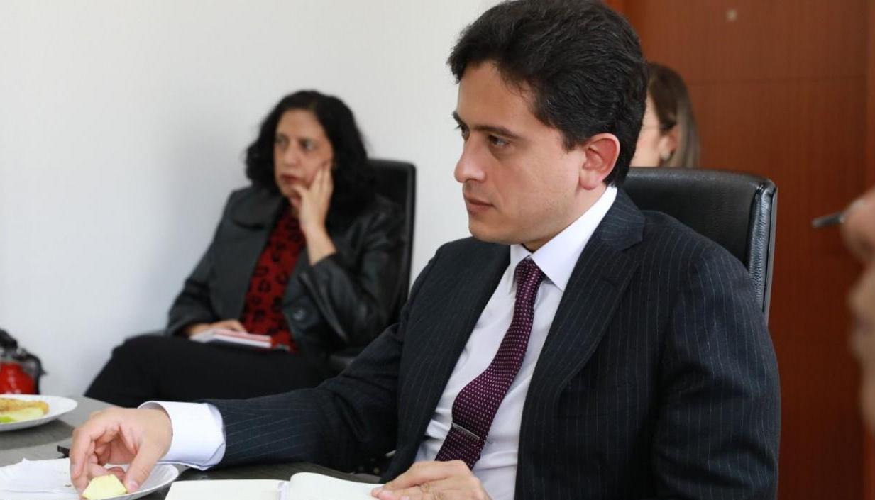 Luis Carlos Reyes, Ministro de Comercio.