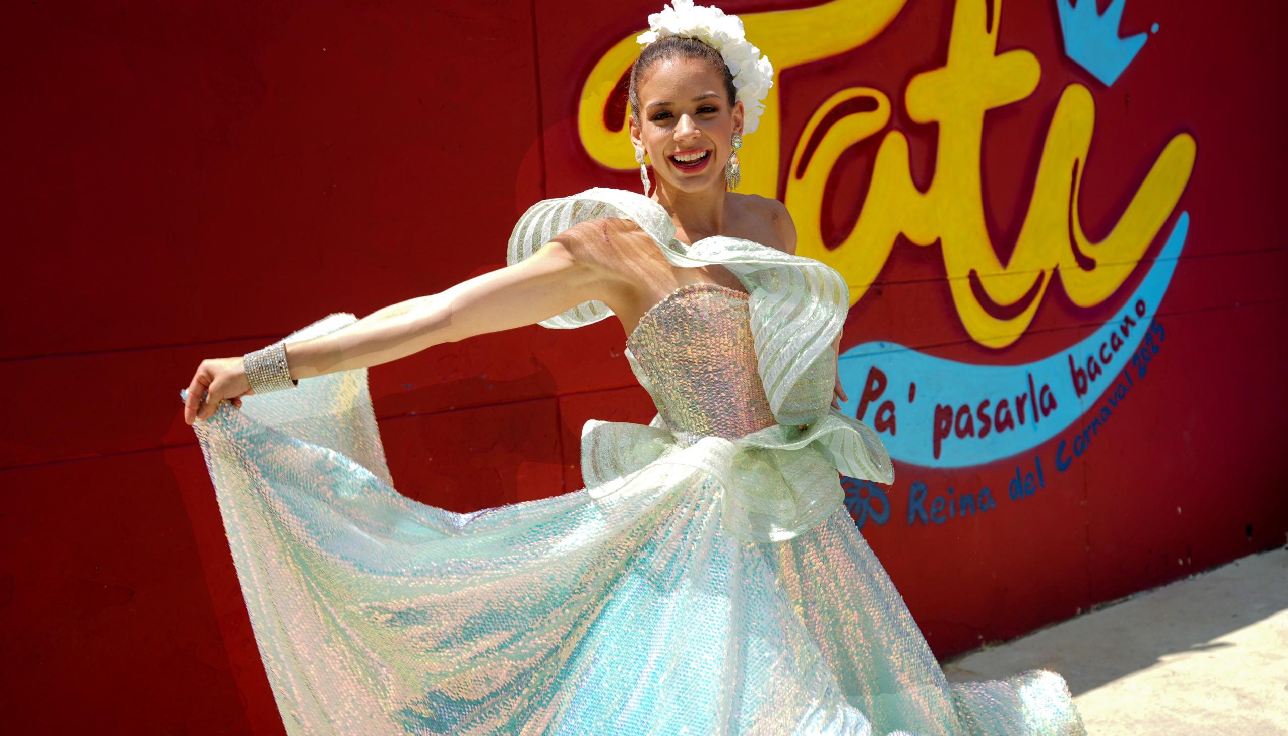 Reina del Carnaval Tatiana Angulo Fernández De Castro. 