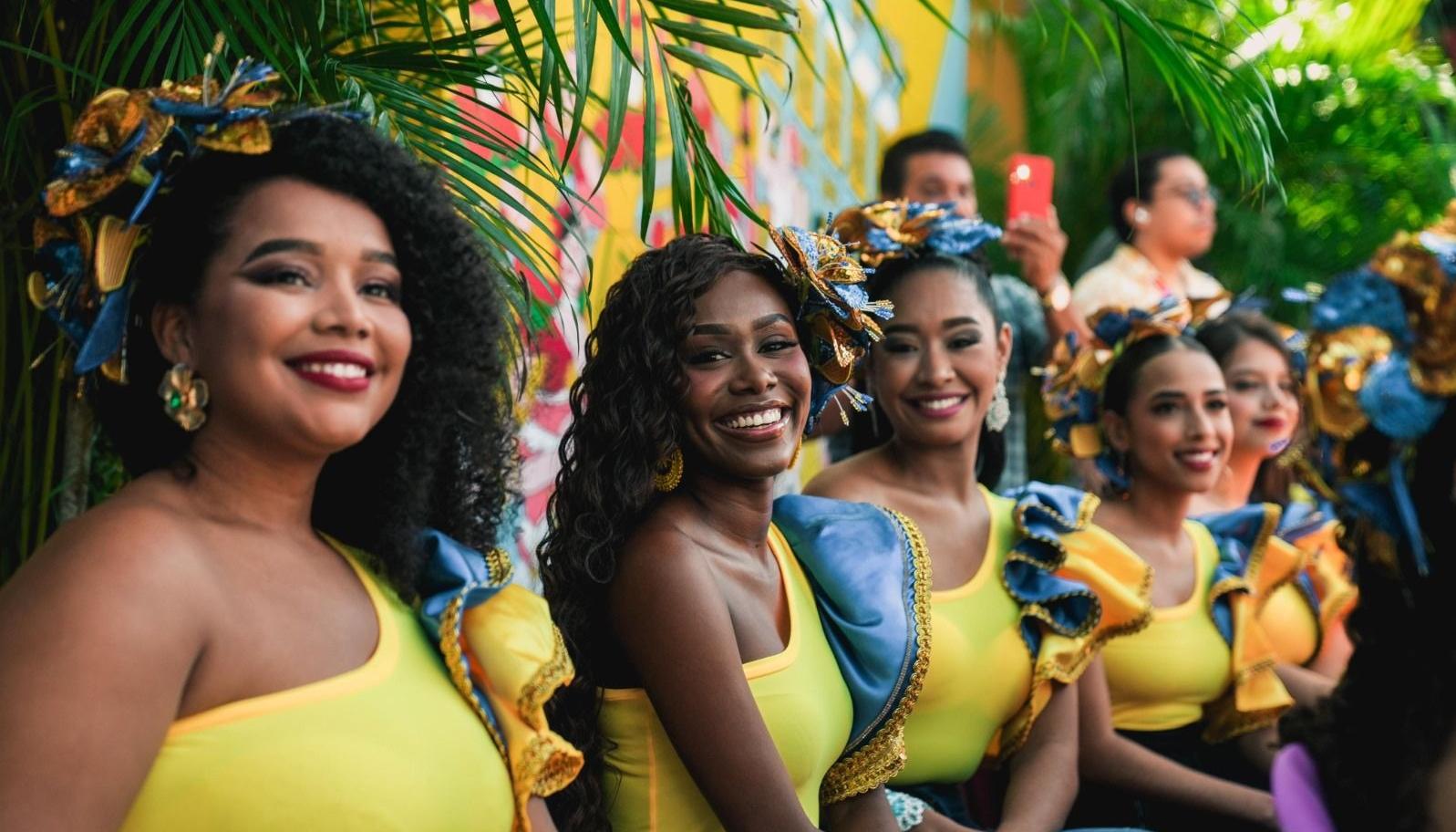 Candidatas al Reinado Popular.