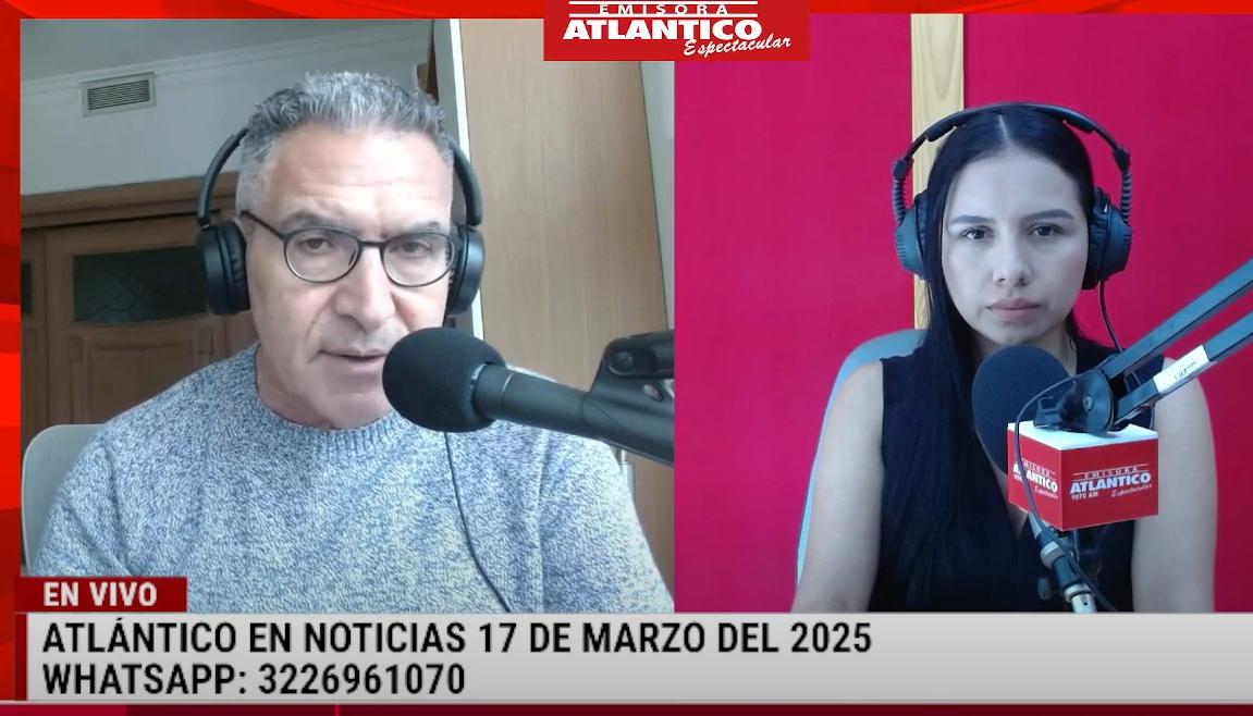 Transmisión de Atlántico en Noticias.