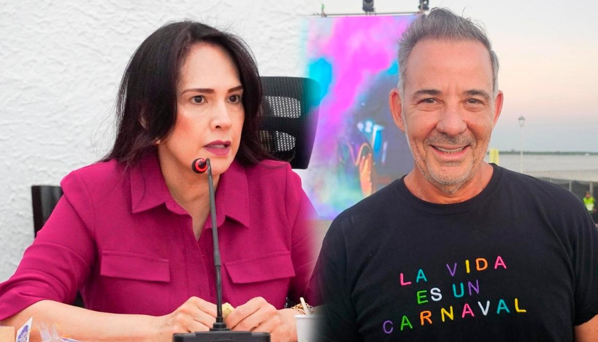  María Henríquez Quintero de Chaín y Juan José Jaramillo, homenajeados.