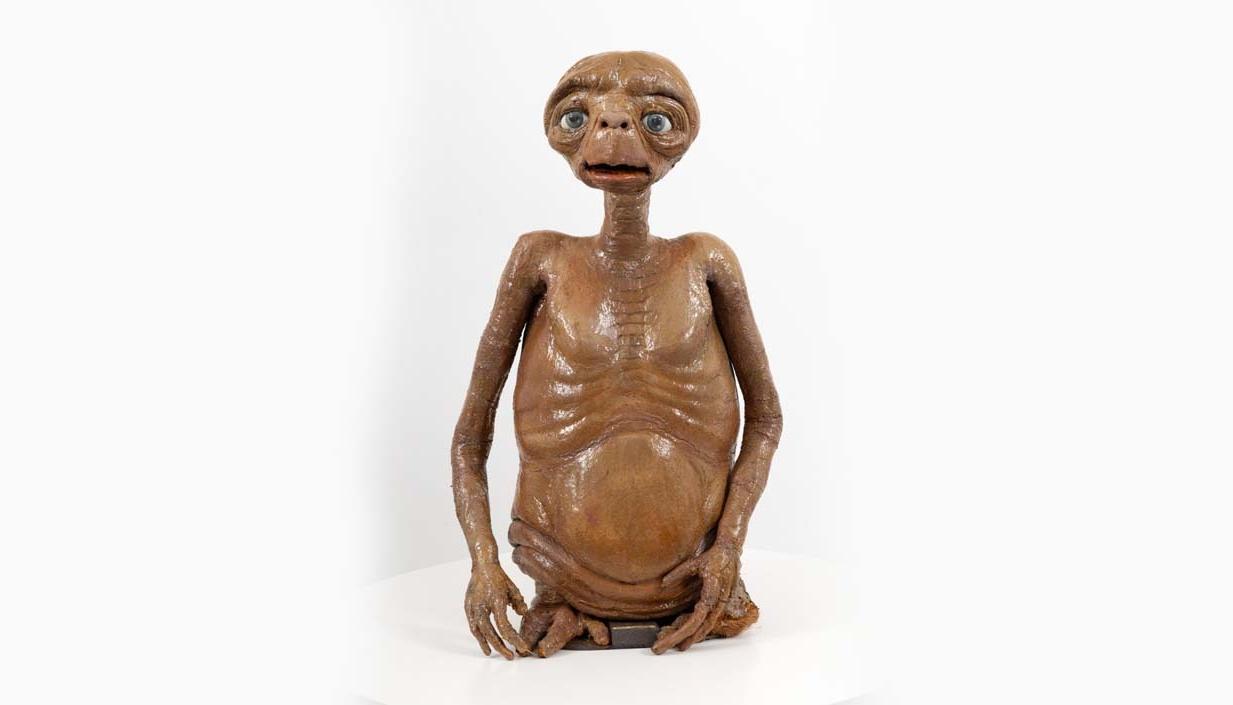 El modelo que se pondrá a la venta es uno de los tres únicos muñecos de 'E.T.' utilizados durante la realización del clásico de 1982.